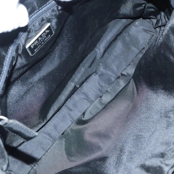 PRADA Hand Bag Nylon Black Auth yk15127 - Picture 8 of 16